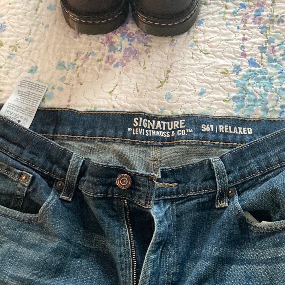 36x32 Mens Levis S61 Signature Relaxed Fit Jeans